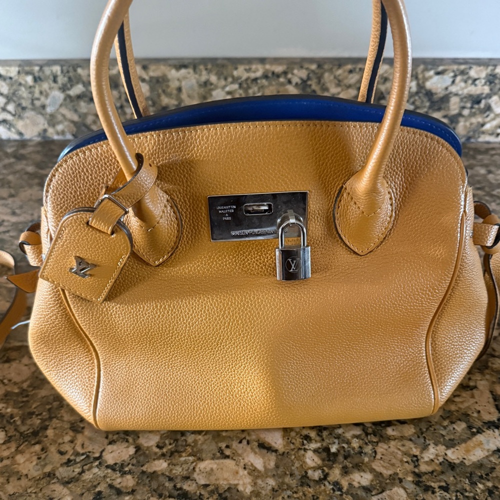 Louis Vuitton Milla PM with Blue lining